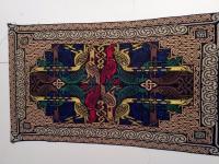 Celtic Birds Tapestry - Celtic Birds Handbeaded Tapestry - Myuiki Glass Seed Beads